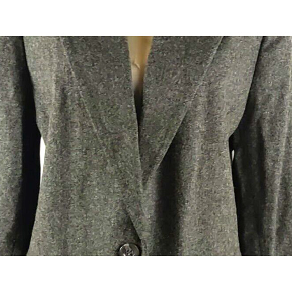Sag Harbor Women's Wool Blazer Gray Size 12 Business Career - Picture 8 of 9